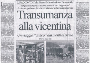 GIORNALE DI VICENZA 26 SETTEMBRE 2004       